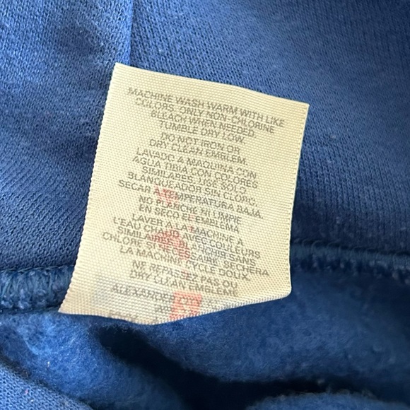 “Breaststroke USA” Competitive Swimming Blue Hoodie - Picture 6 of 6